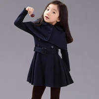autumn warm girl jacket woolen thick girl coat coat solid jacket children winter clothing girl 6 8 12 years