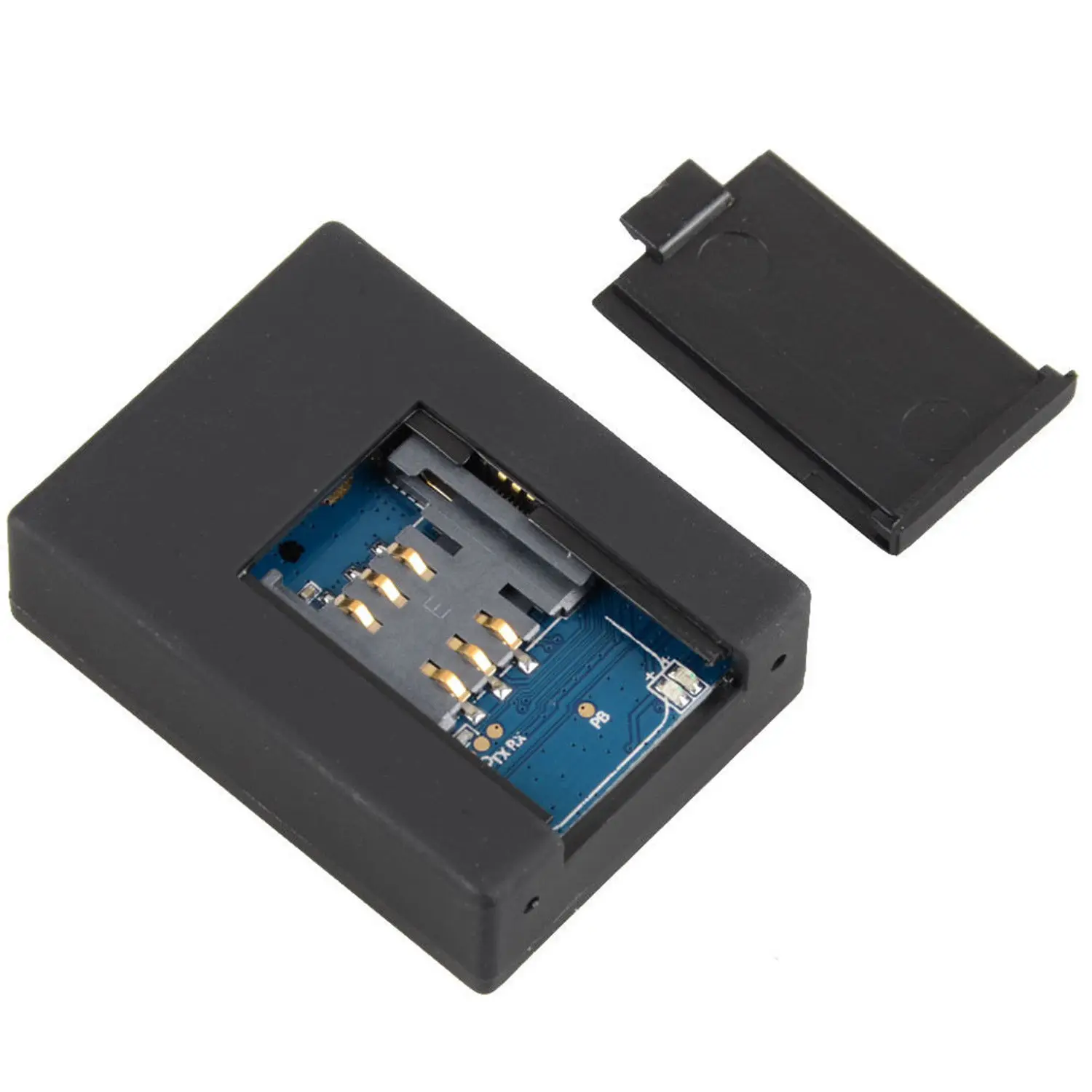 Мини GSM 2 канальный аудио голосовой монитор для наблюдения Обнаружение SIM карты