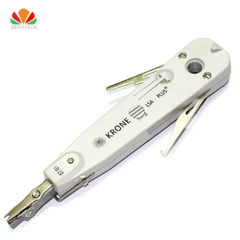 Krone LSA Punch Down Tool 110 Wire Cutter Knife Telecom Pliers For Rj45 Keystone Jack Network Cable Telephone Module Patch Panel 1