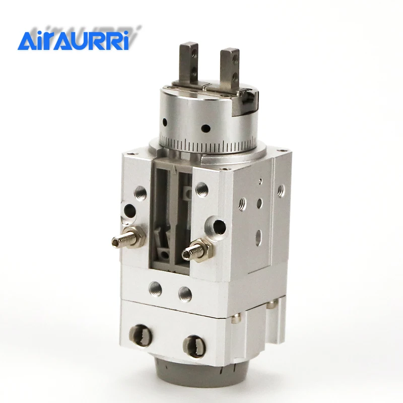 MRHQ 10D 90S 16D 180S/20D/25D SMC Поворотный захват 2 пальца цилиндрический вращающийся