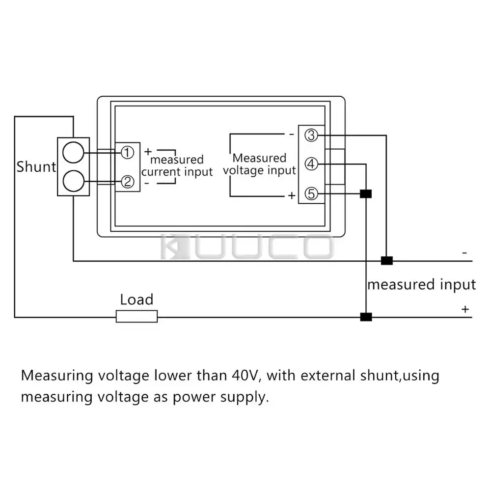 5 шт./лот цифровой вольтметр Амперметр постоянного тока 0 ~ 199 9 в/0 50A