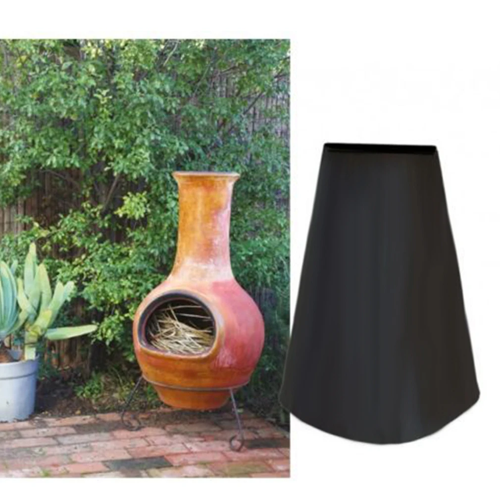 Garden Outdoor Black Waterproof UV Chimenea Shape Protector Quality Cover | Дом и сад