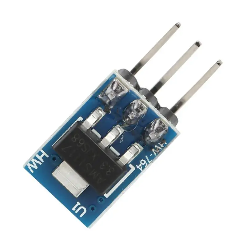 DC понижающий источник питания Buck Module AMS1117 LDO 800mA 3Pin Power Board|Адаптеры AC/DC| |
