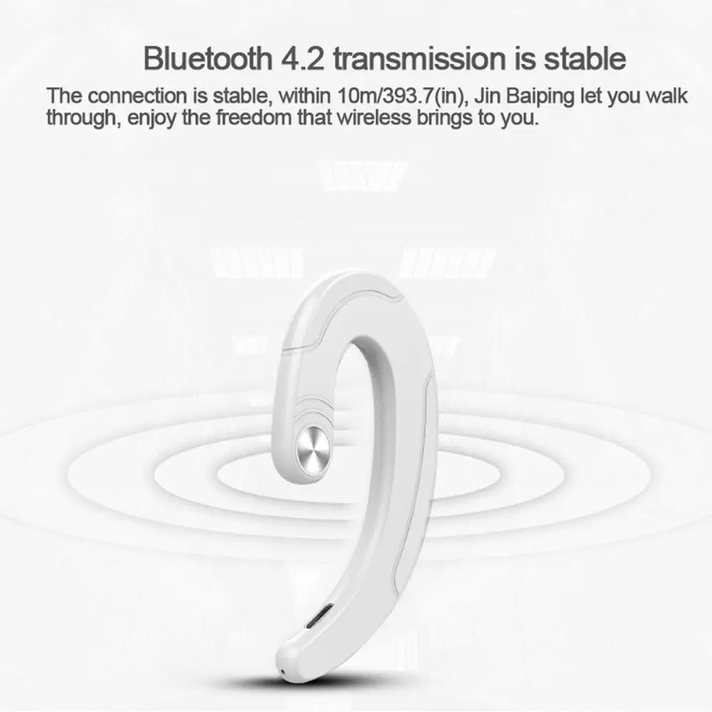 Беспроводные наушники Bluetooth с костной проводимостью легкие маленькие крючком