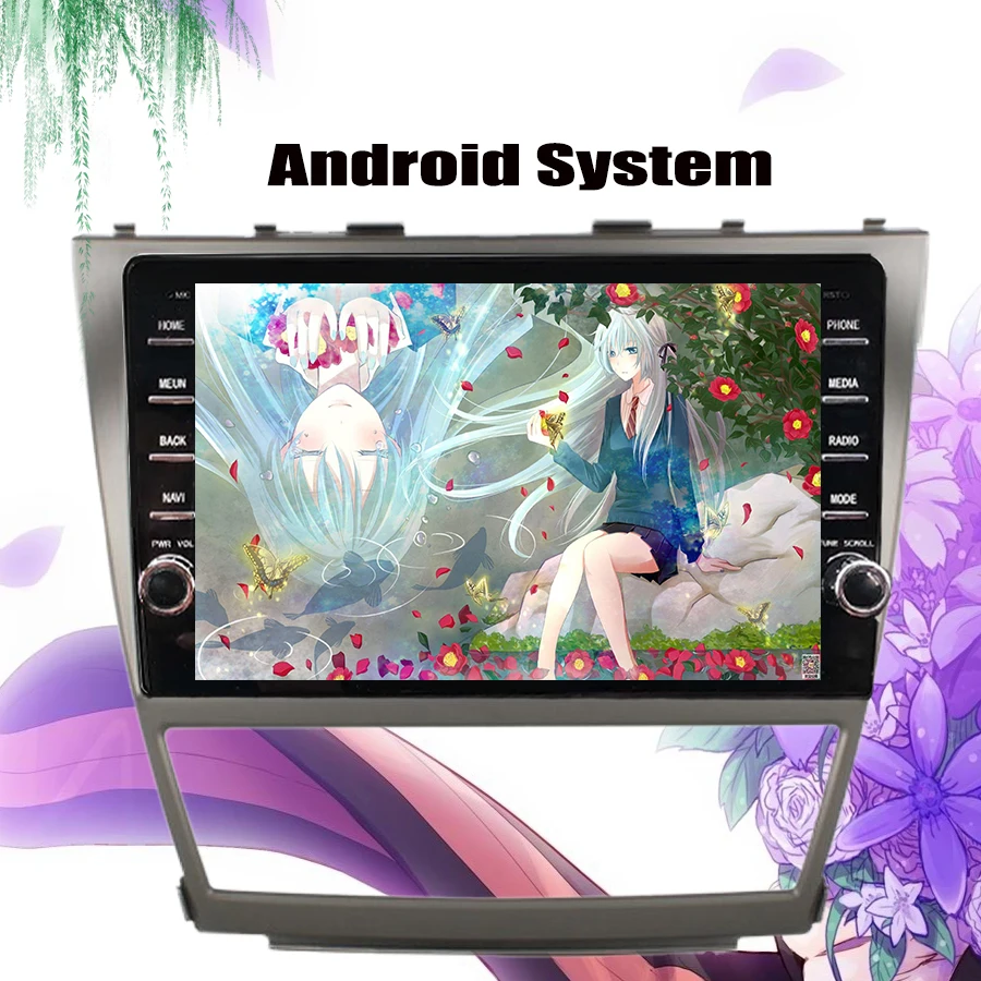 9 дюймов 2Din автомобильный DVD плеер GPS навигация авто радио для Toyota Camry 2007 2008 2009 2010 2011