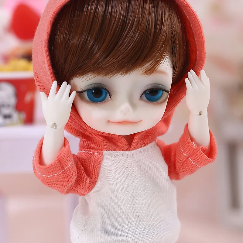 С куклой pooky 1/8 BJD SD высококачественные милые игрушки для девочек шарнирная