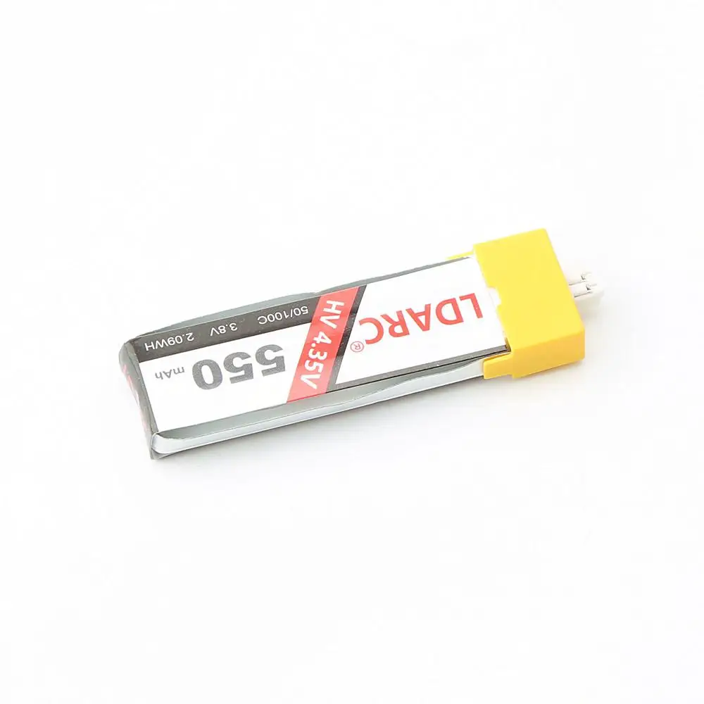 5 шт. LDARC 550 мАч 3 8 в 50C LiHV LiPo аккумулятор PH2.0 разъем TINY 8X TINY7 B06 BetaFPV Beta75 индуктор FPV Plus