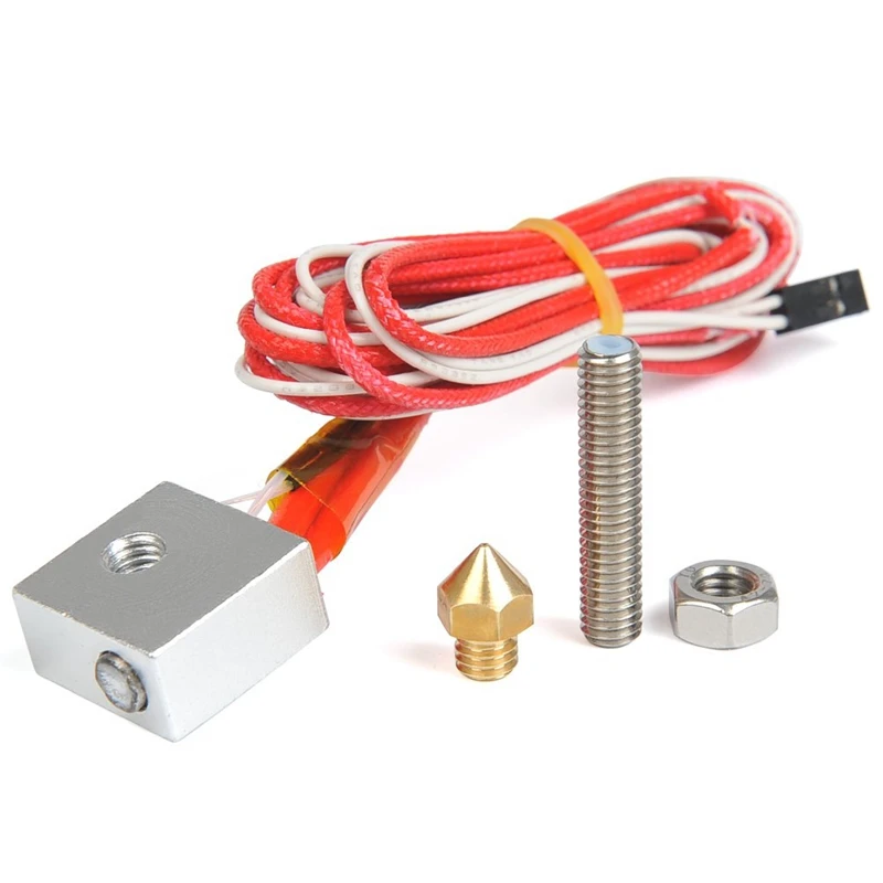 AAAJ Mk8 экструдер 0 4 мм сопло 1 75 нити комплект J Head штранг прессования Hotend головкой 3D