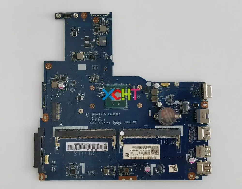 FRU PN: 5B20G46104 w N2830 процессор ZIWB0/B1/E0 LA-B102P для Lenovo B50-30 ноутбук материнская плата