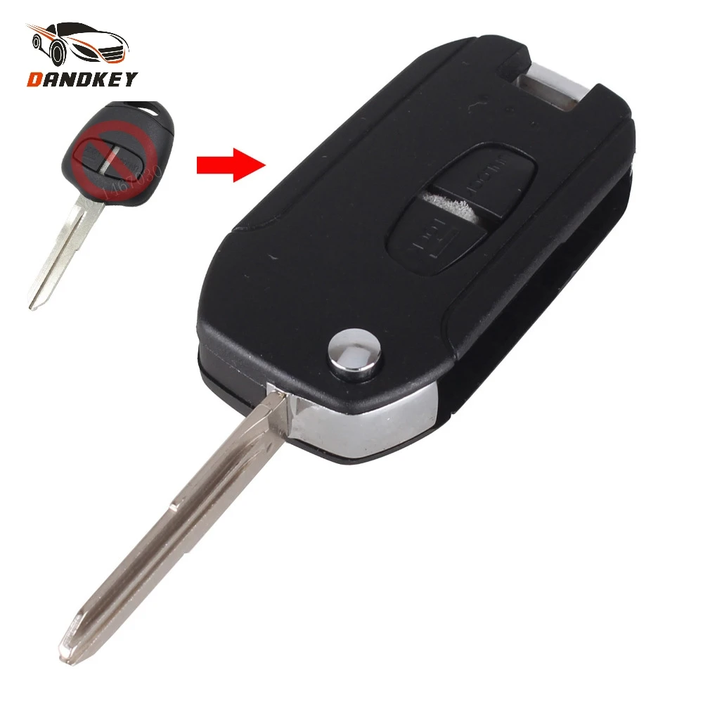 Dandkey Новая 2 кнопки для MITSUBISHI Grandis Outlander Lancer IV IX VI оболочка ключа|buttons buttons|buttons shellbutton
