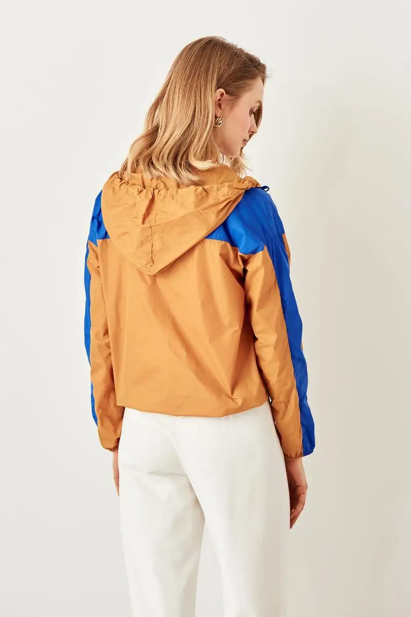 Trendyol верблюд цвет блочный Ceket TWOSS19AP0130|Женские куртки| |