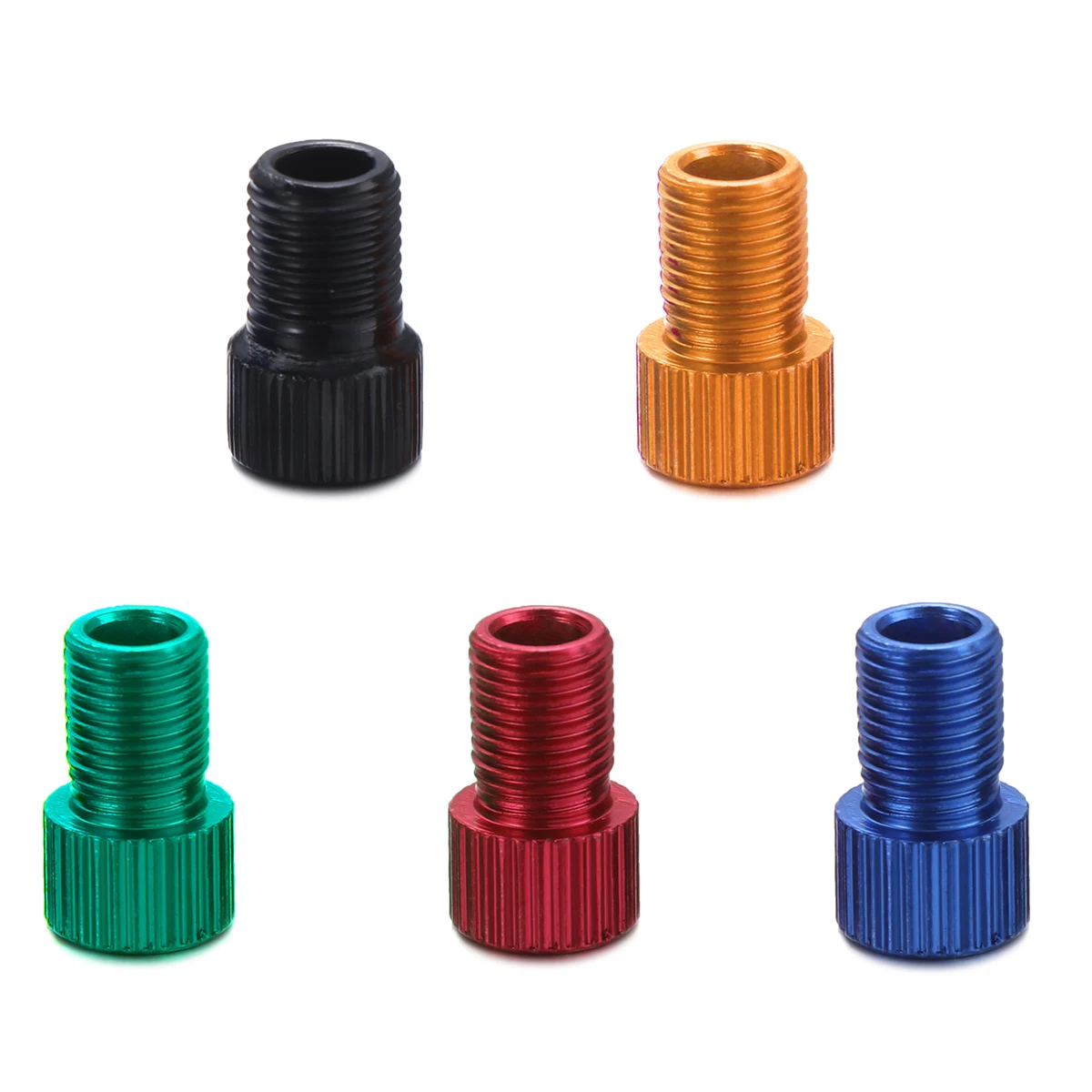 5 шт. переходники для клапанов алюминиевый сплав велосипед велосипедные