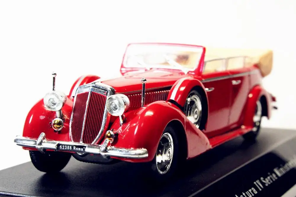 Красная литая модель 1938 серия IV 1:43 Starline Lancia Astura minisale| |