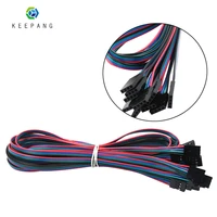 10pcs 70cm 2pin 3pin 4pin dupont cable female to female jumper wire 3d printer stepper motor cable 3d printer parts