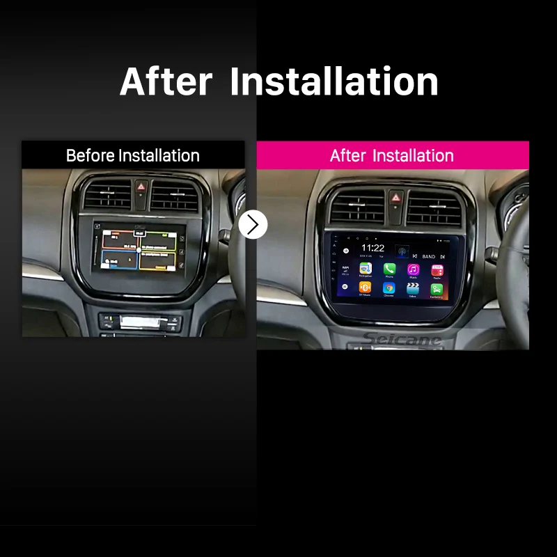 Seicane 2Din Android 8 1 автомобильное радио GPS Navi головное устройство для Suzuki BREZZA 2016 2017 2018 с