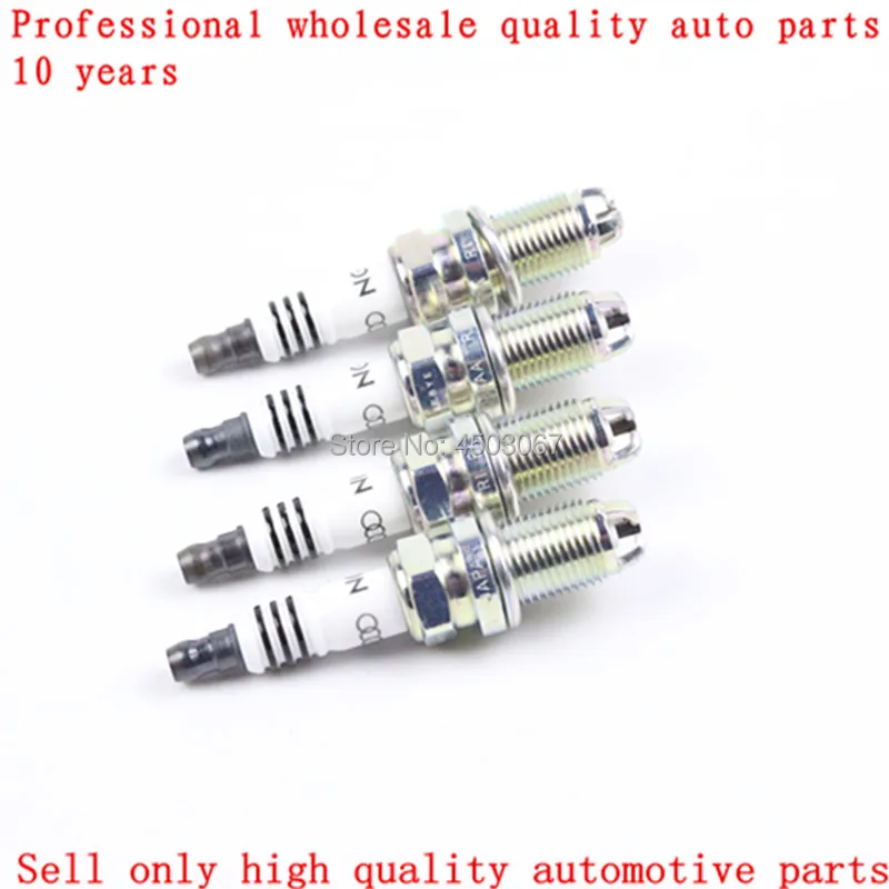 12 шт. свечи Вилки для Audi Quattro S6 VW Beetle Golf Jetta Passat B5 101000033AA BKUR6ET 10|Свечи зажигания и