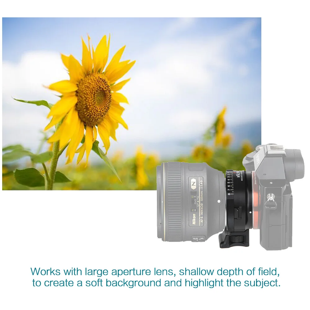 VILTROX NF NEX переходное кольцо для Nikon G/F/AI/S/D объектив Sony E Mount Camera C3/NEX 5R/NEX F3/NEX 6/NEX 7/NEX