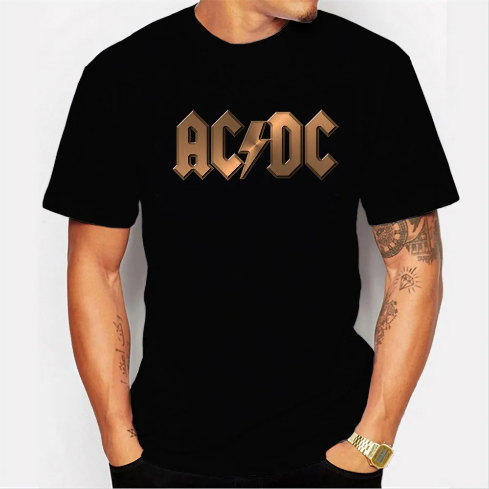 ACDC рок группа футболка для женщин мужчин н ролл Harajuku уличная Пот хип хоп