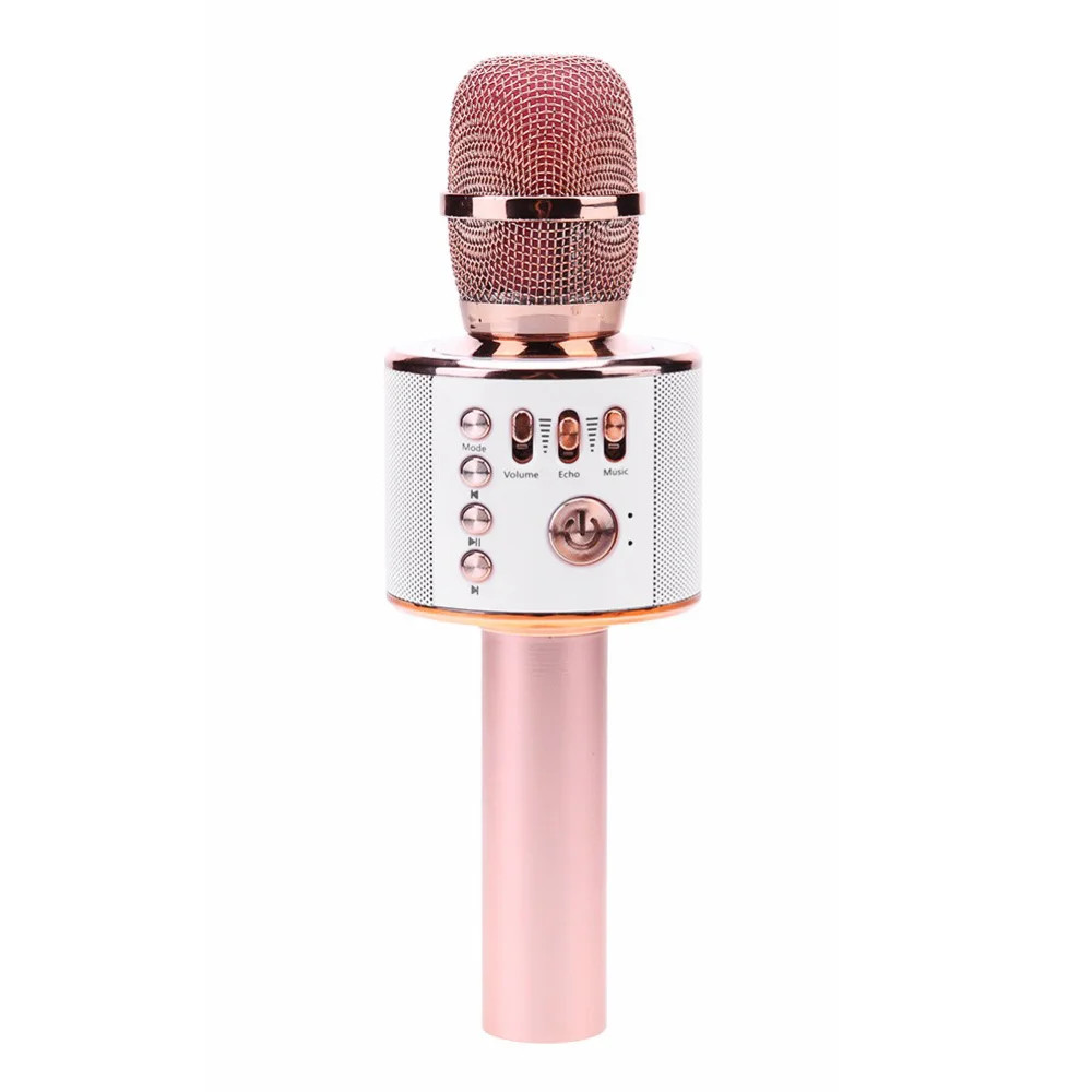 K38 Bluetooth караоке микрофон беспроводной профессиональный плеер динамик с Carring