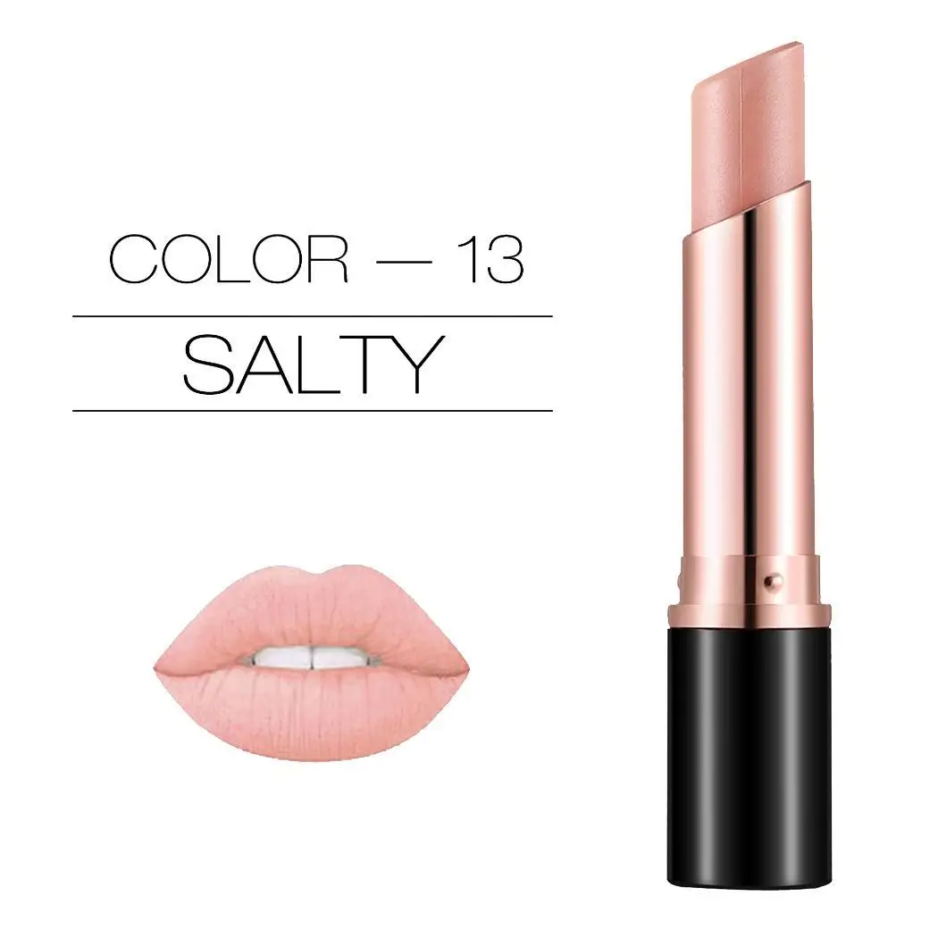 Women Cosmetic 12 Colors Long Lasting Matte All Skin Type Cream Silk Lipstick 21.6g 3.5 |