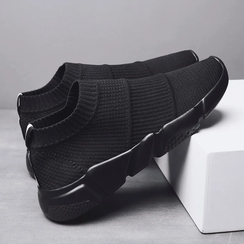 Thin Shoes Summer Breathable For Men Sneaker Teen Casual Without Lace Trend 2019 Fashion Socks Tenis Masculino |