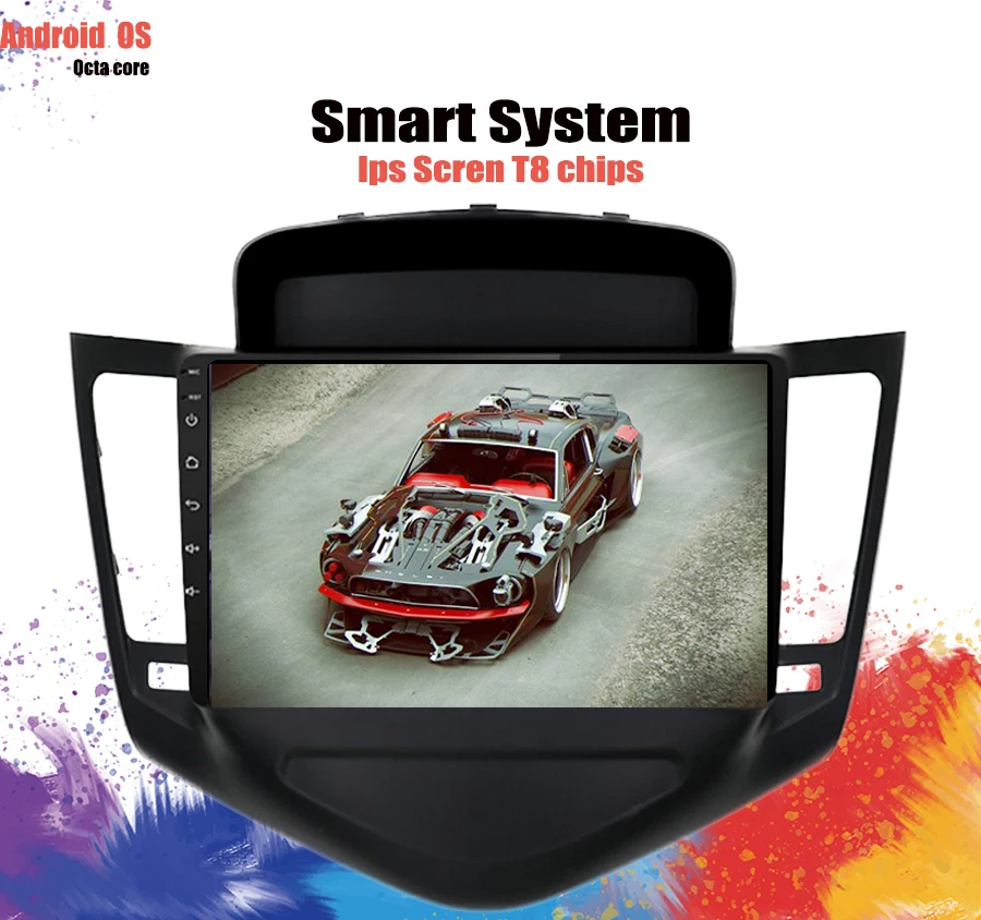 Автомагнитола с DVD плеером Android 10 0 GPS навигация мультимедиа для Chevrolet Cruze 2009