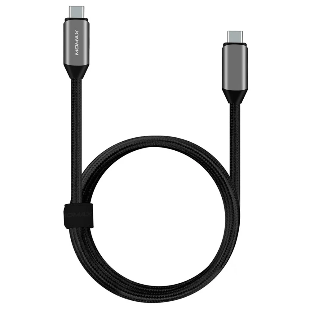Кабель Power Delivery Momax: ELITE Link Type C USB3.1 1 м черный/DTC10D/44 | Мобильные телефоны и аксессуары