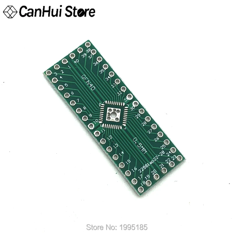 5 шт. QFN32 QFN40 к DIP 32/40 адаптер PCB плата конвертер двухсторонний IC Разъем Адаптера