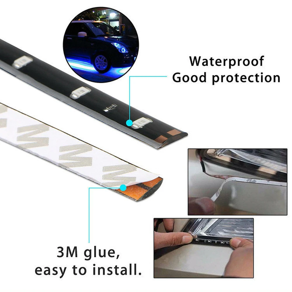 30 см светодиодные ленты водостойкие 12 В 15SMD Ambilight вечерние домашний сад Авто