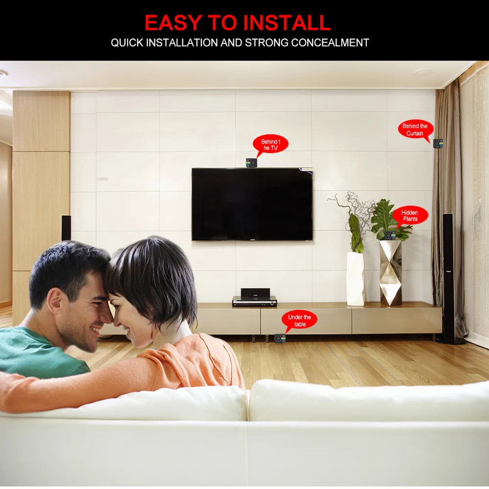 Супер Мини Камера Полный HD 1080P Сенсор Портативный Домашний Камкордер Внешний Маленький камера Ночное видение Обнаружение движения Скрытая.