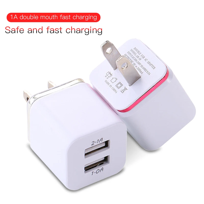 USB Зарядное устройство для iPhone X XS MAX 8 iPad стены ЕС США адаптер samsung S9 плюс Xiaomi Redmi Note 5