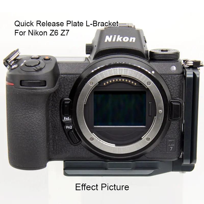 Вертикальная быстросъемная пластина QR удлинитель для камеры Nikon Z6 L держатель