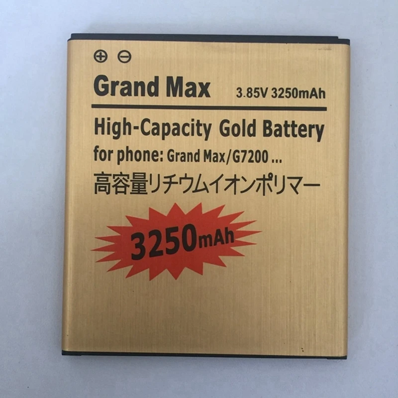 

Для Galaxy Grand3 батарея EB-BG720CBC внутренняя Замена Bateria для Samsung Galaxy Grand3 G7200 G7202 G7208V G7209