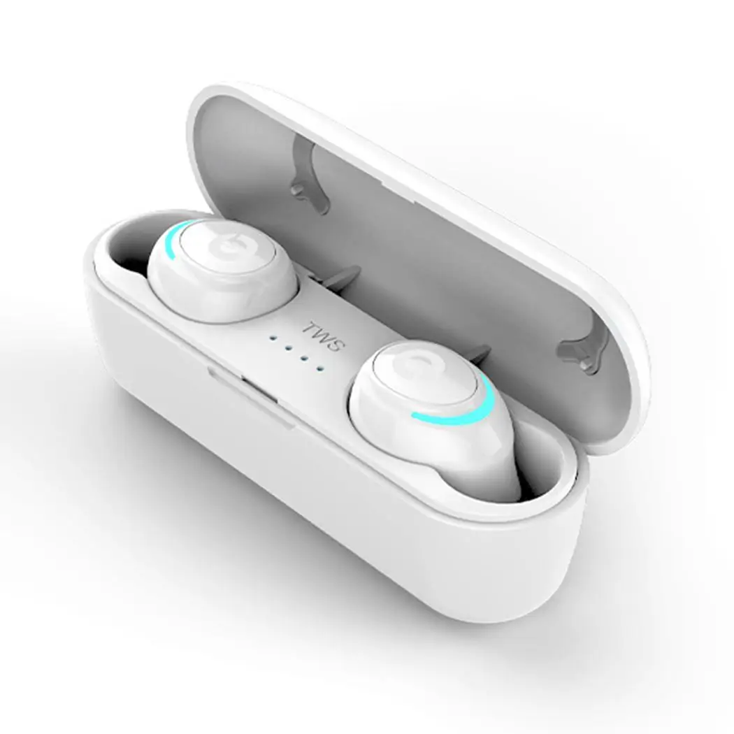 Беспроводная Bluetooth Hi Fi гарнитура стерео мини наушники вкладыши IPX5 с 16 зарядными