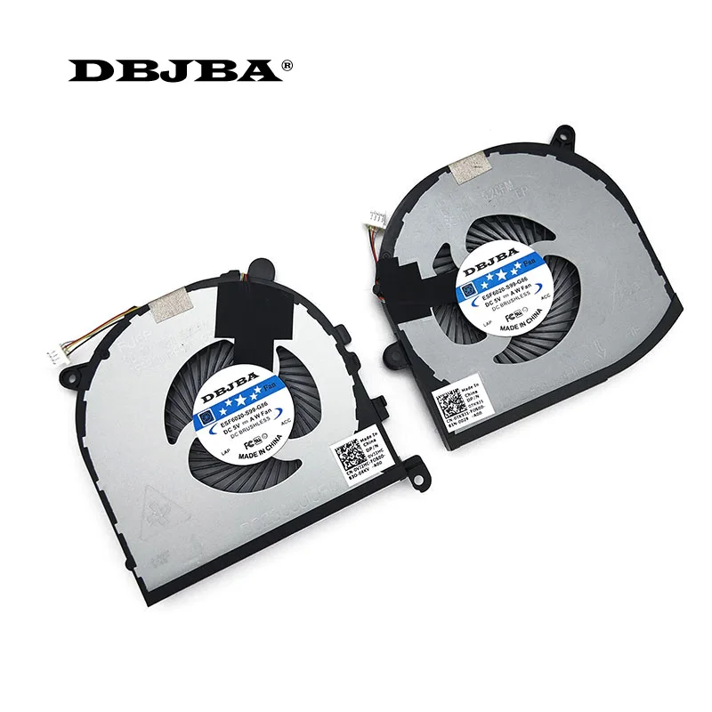Новинка для Dell XPS 15 9560 Precision 5520 CPU &amp GPU вентиляторы охлаждения DC28000I0F0 0VJ2HC 0TK9J1 |