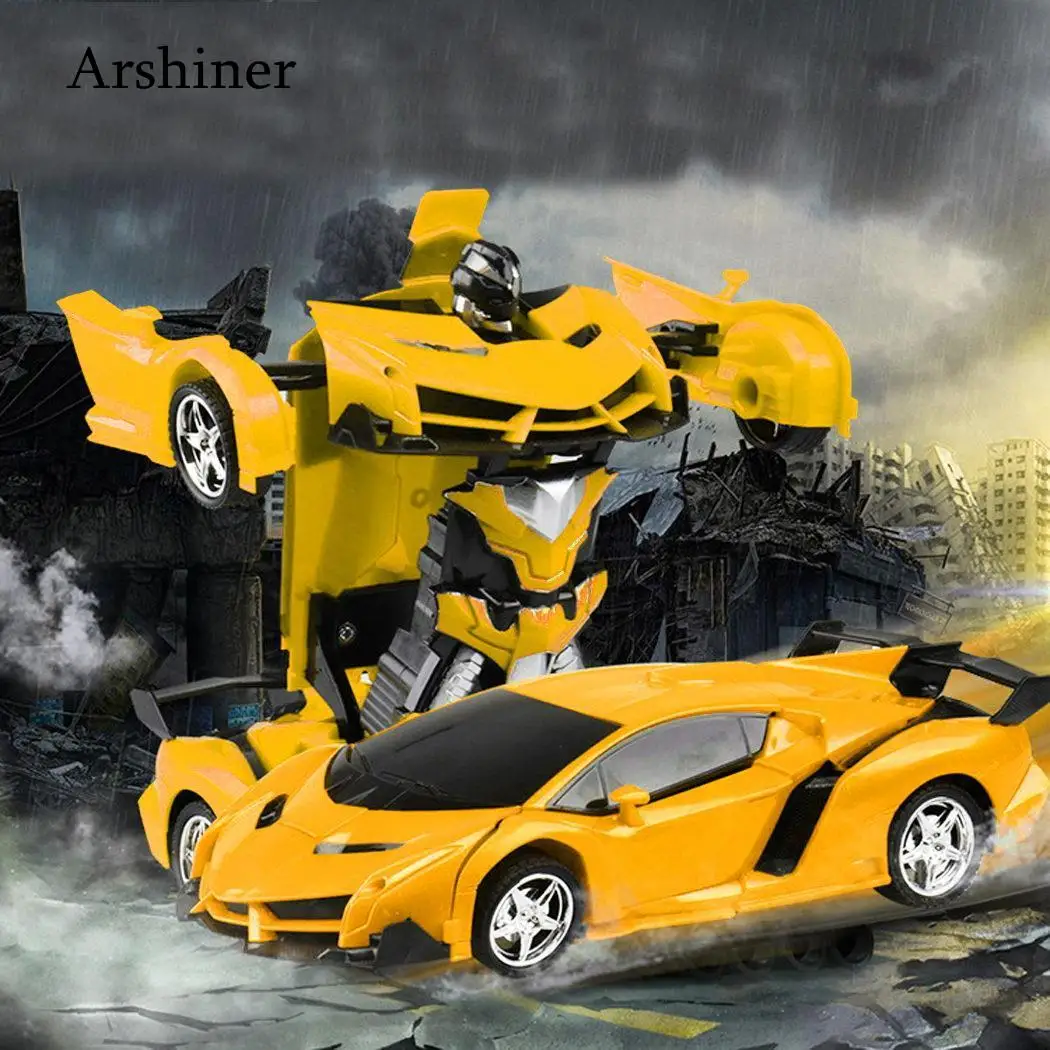 Remote Control Deformation Car RC Sports Transformation Robots Models fighting toy Kids Children's Birthday Gift | Игрушки и хобби