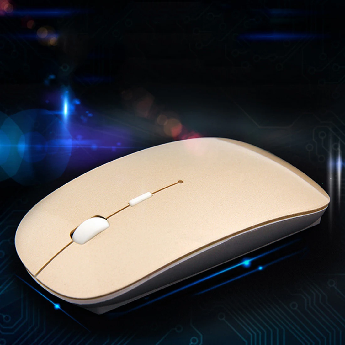 2018 Новое поступление 2 4 Ghz + Bluetooth совместимая беспроводная мышь 0 Dual Mode 1600 DPI