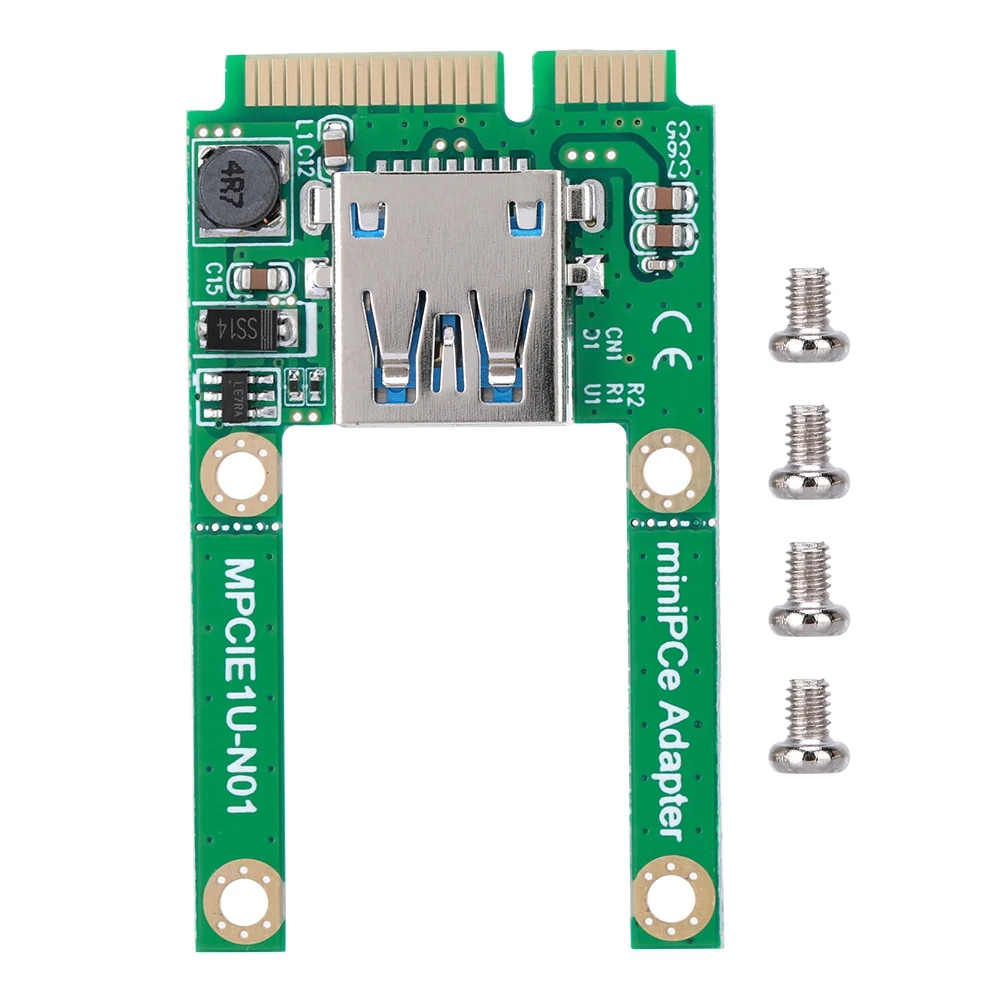 Новая конверсионная карта mSATA USB мини адаптер расширения PCI E USB2.0 mPCI E|Платы