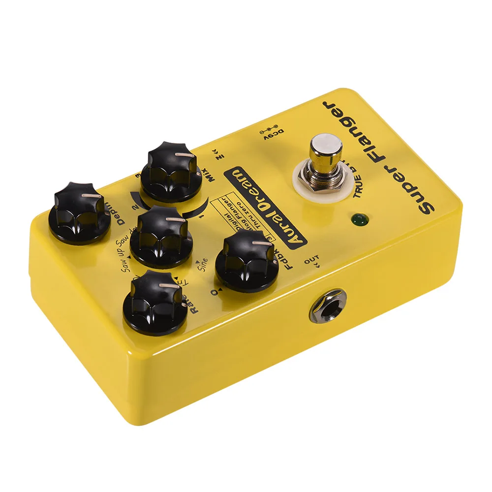 Педаль для гитарных эффектов Aural Dream Super Flanger 3 режима корпус из алюминиевого