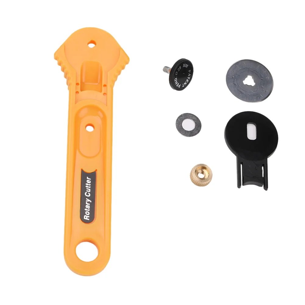 28 мм круговой вращающийся резак лоскутное шитье стеганная ткань режущий