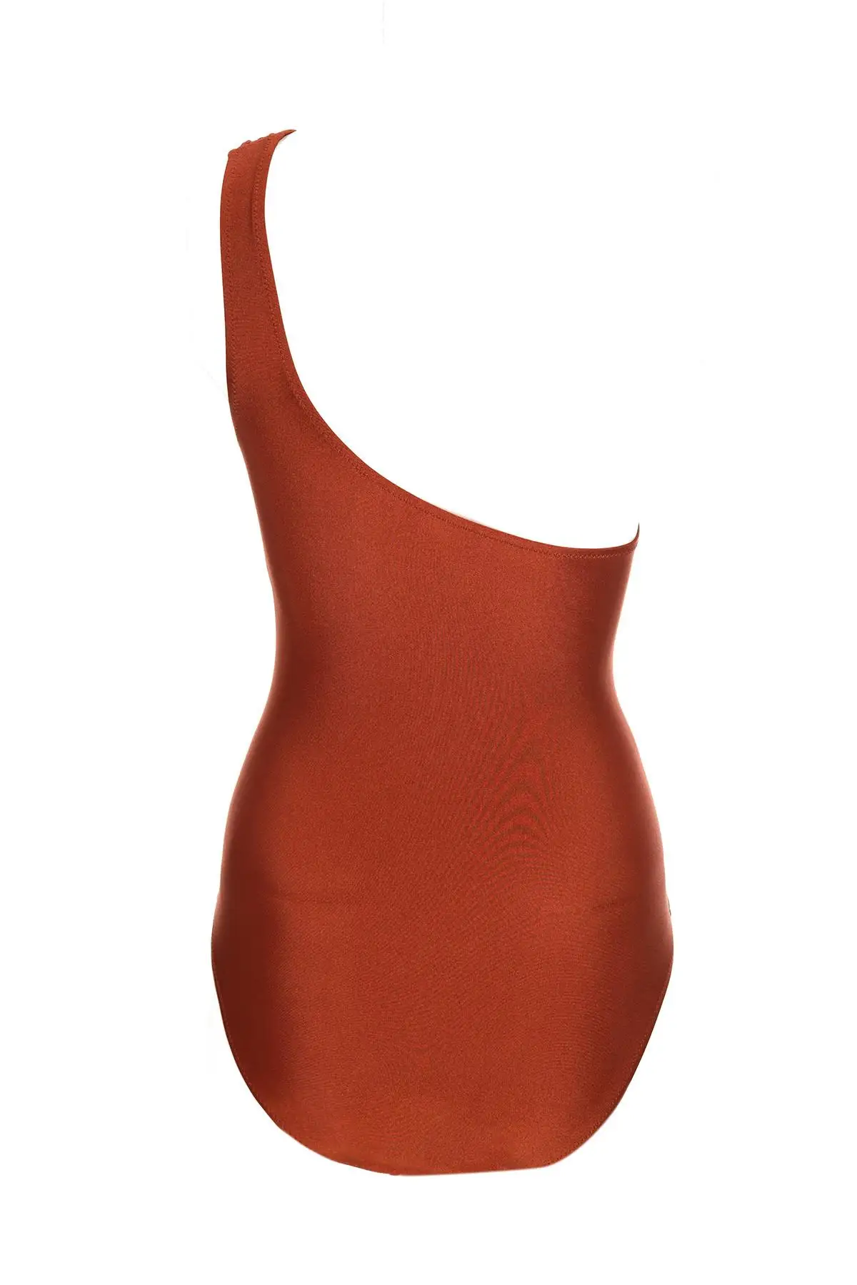 Trendyol Tile Drapeli купальник на одно плечо TBESS19MN0019|Комбинезоны| |