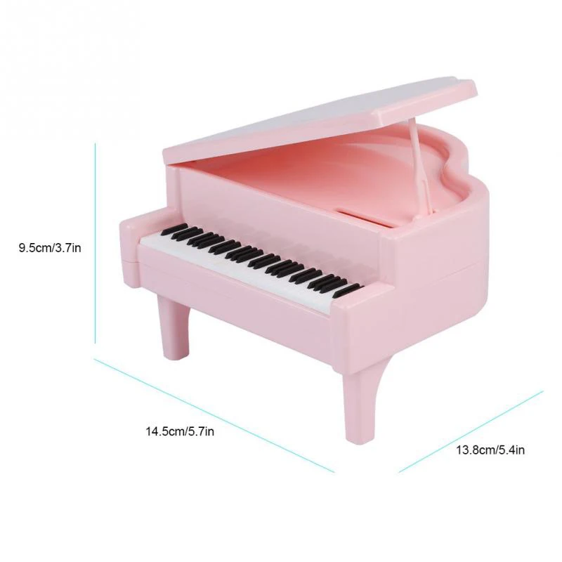 Piano-Style Coin Bank Coins Saving Money Box Jar Birthday Gift For Children | Дом и сад