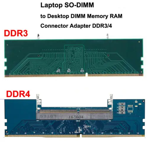 Ноутбук DDR3/4 RAM к настольному адаптеру тестер карты памяти SO DIMM