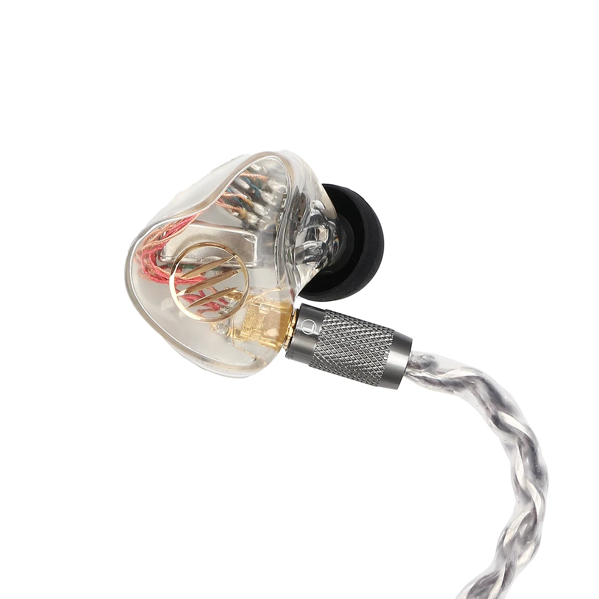 BGVP DM6 MMCX 5BA IEM вкладыши Audiophile HiFi монитор уравновешенным якорем наушники 6N 8 жильный