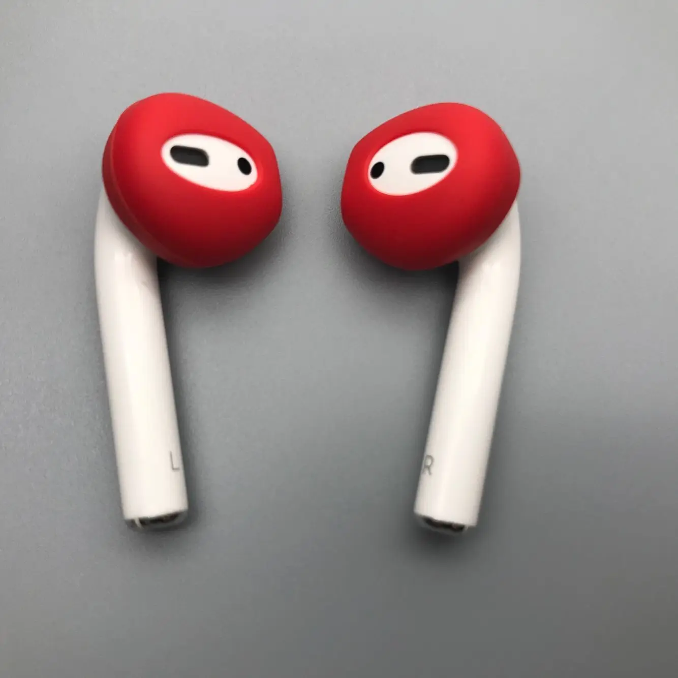 1 пара силиконовых вкладышей для наушников гарнитура с крючком Apple аксессуары