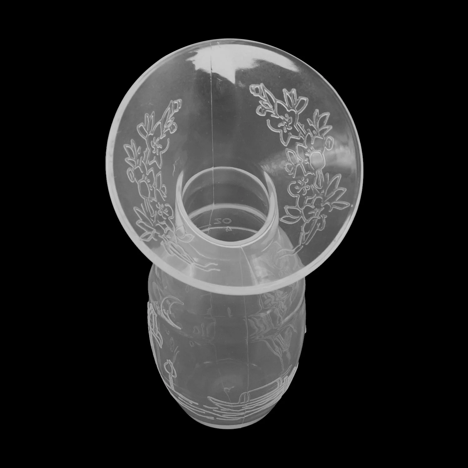 Прозрачный силиконовый молокоотсос Молокоотсос ручной детские товары|Бутылки| |