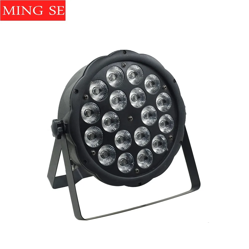 8 шт. 18x10 Вт большой объектив RGBW 4в1 LED par свет 18*10 с Flig DMX512 управление диско сцена DJ