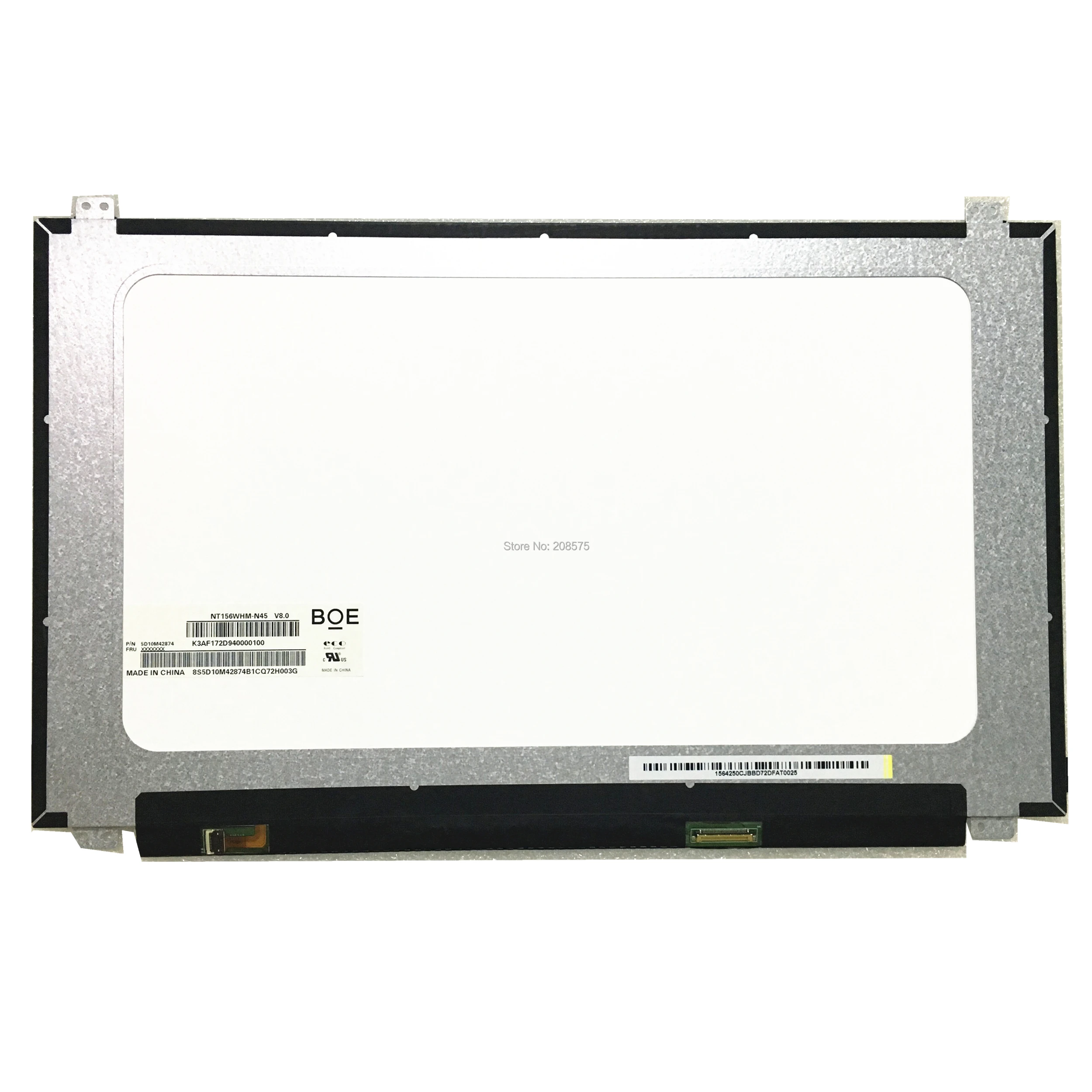 ЖК-экран NT156WHM-N45 V8.0 NT156WHM N45 матовый без краев для ноутбука Lenovo P/N 5D10M42874 1366*768 30