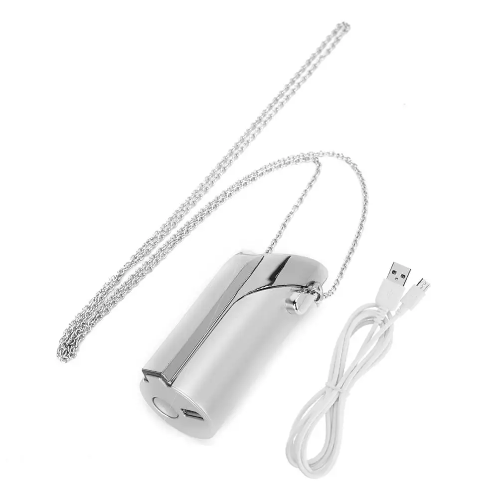 Portable Mini Air Purifier Negative Ion Formaldehyde Remover Wearable Ionizer USB Generator | Бытовая техника