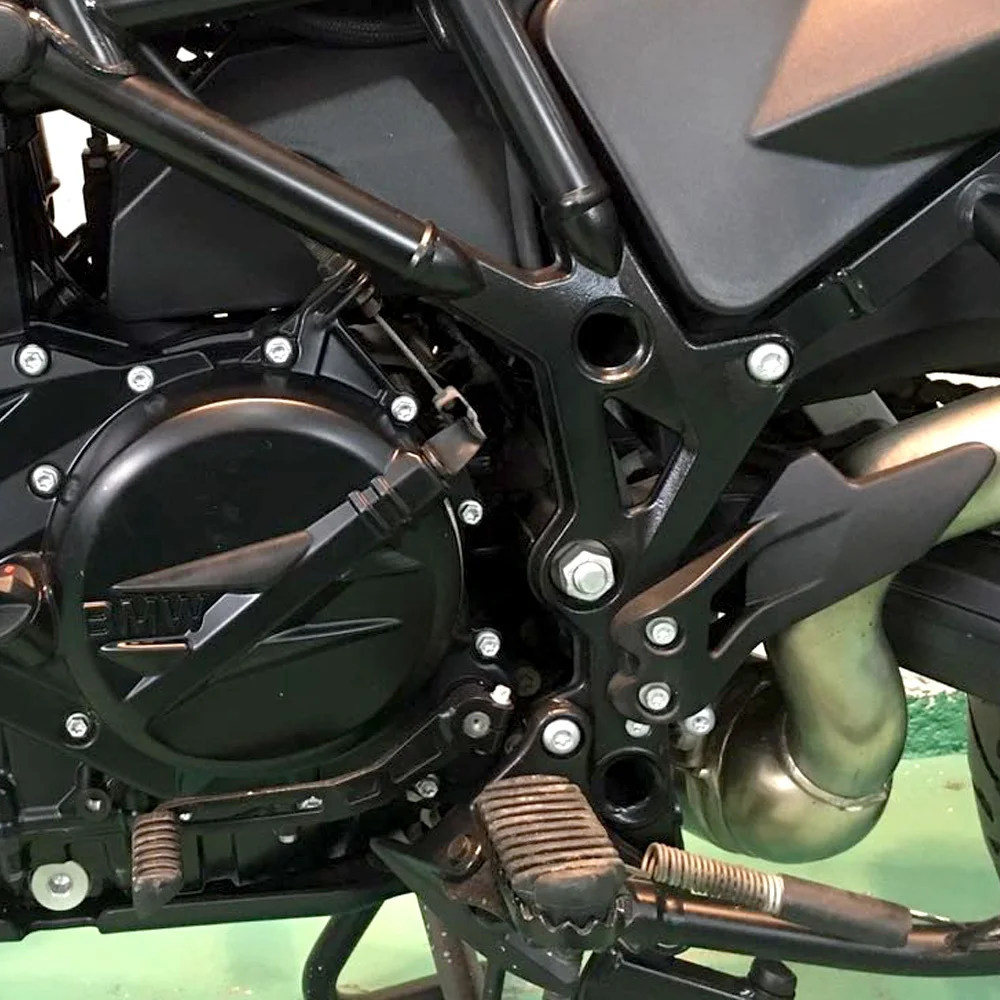 Для Bmw F800gs 08-17/F700gs 13-17/f650gs 09-12 мотоциклетная Передняя подножка с резиновой подошвой